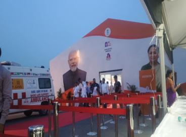 Sewa Walk Mega Blood Donation Camp at Kartavya Path on 17th September