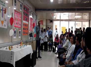 WORLD KIDNEY DAY 2024 BY DIETARY DEPARTMENT & MEDICINE DEPT  LNH & MAMC.