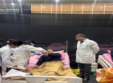 Mega Blood Donation Camp dated 23rd Jan. 2026