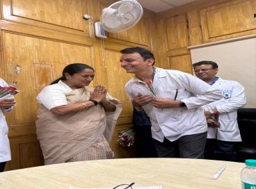Hon’ble CM Mrs. Rekha Gupta Surprises and Interacts with Nursing Staff on the Auspicious Occasion of Nurses Day