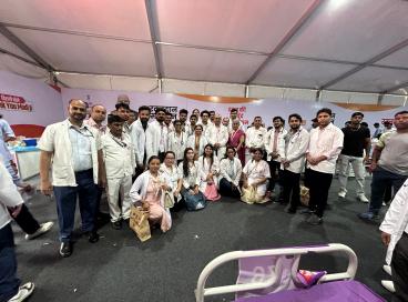 Sewa Walk Mega Blood Donation Camp at Kartavya Path on 17th September